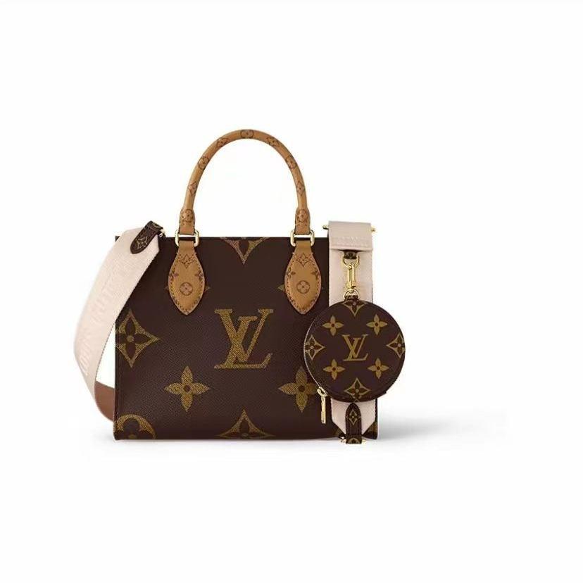 全新未使用 LouisVuitton/路易威登 安洁利LV 老花单肩包/QX