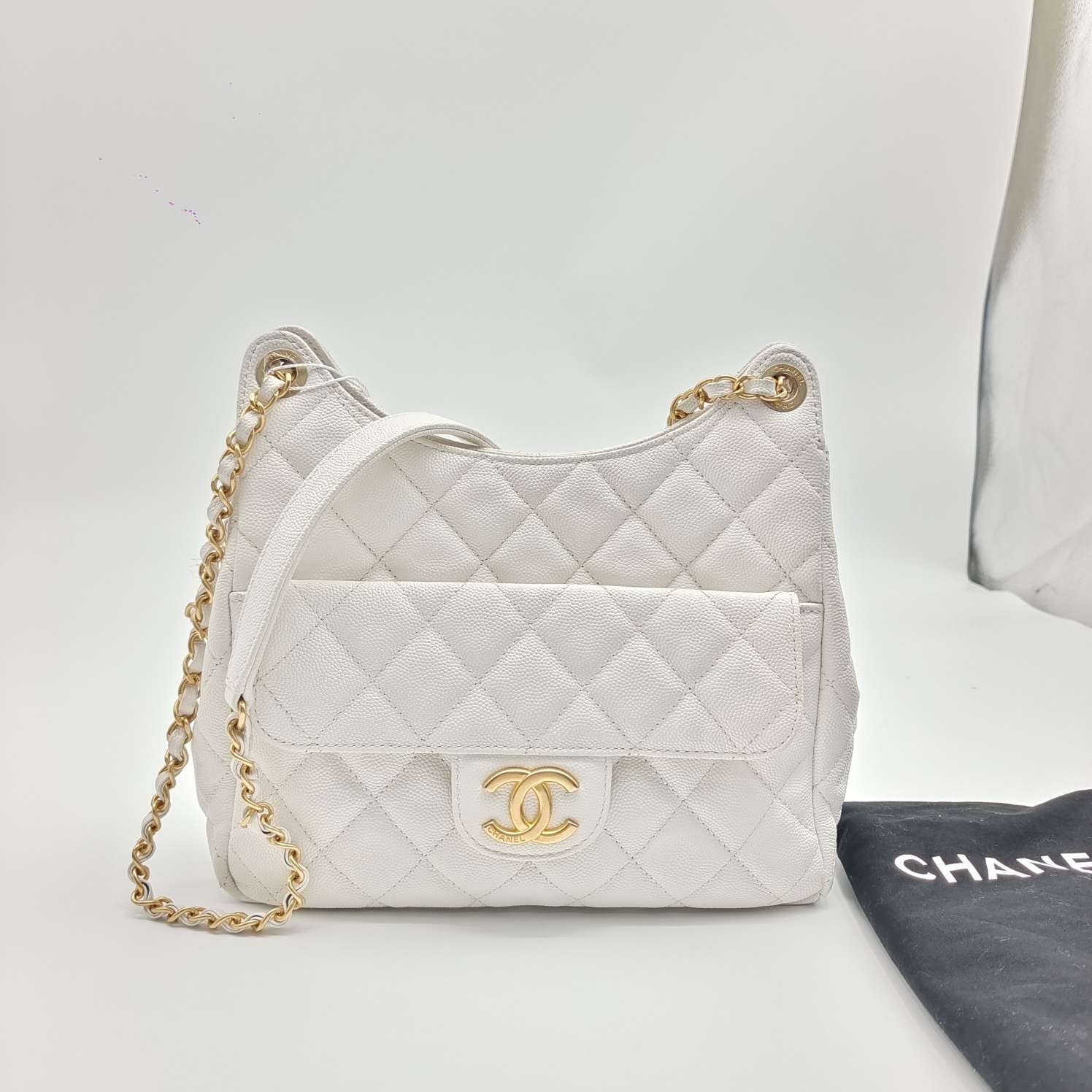 99新 香奈儿 安洁利严选天猫精灵/BK0137539 单肩
