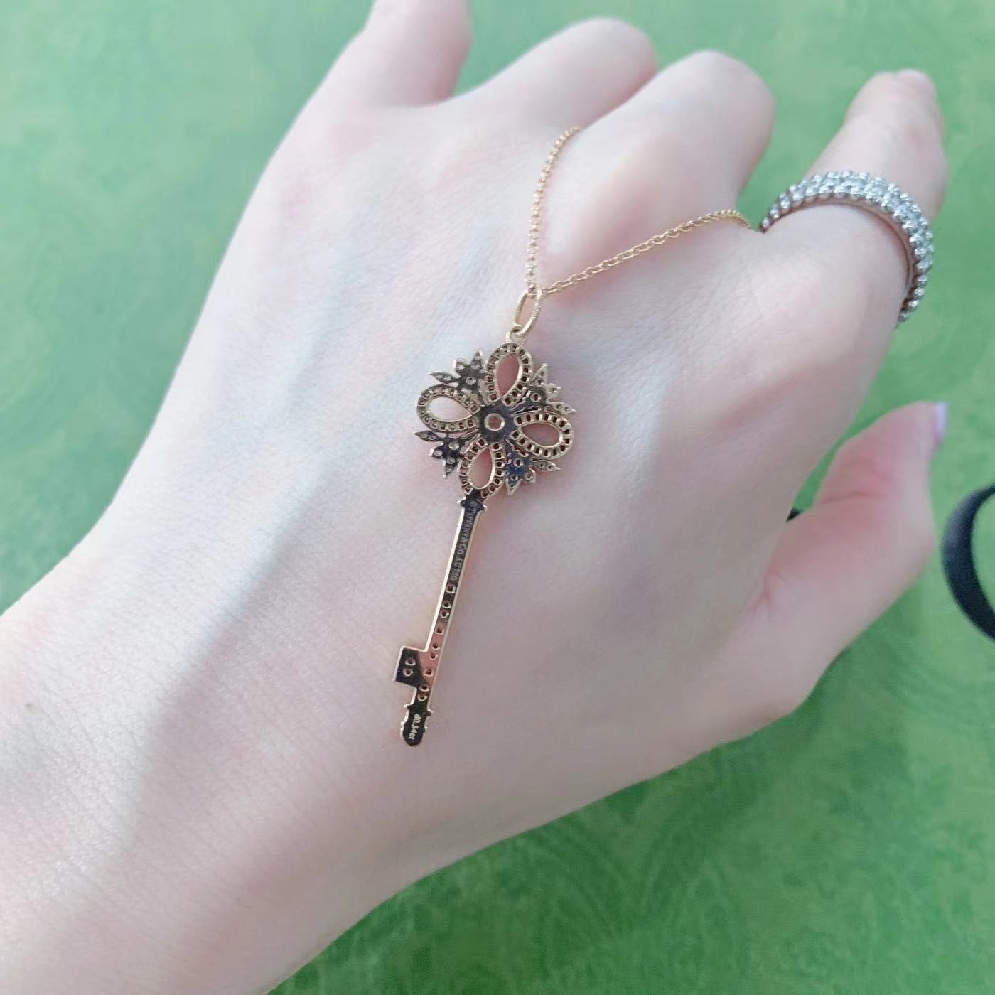 95新 Tiffany & Co./蒂芙尼  安洁利严选项链/SK0116282