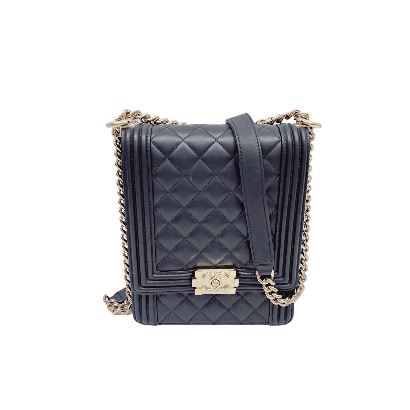 95新 香奈儿 安洁利严选口盖包/BK0141931 单肩包