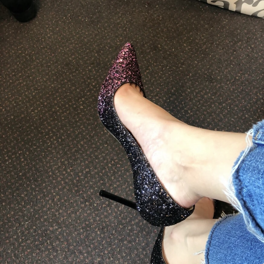 全新未使用 JIMMY CHOO/吉米周   安洁利严选/XK0110501 高跟鞋