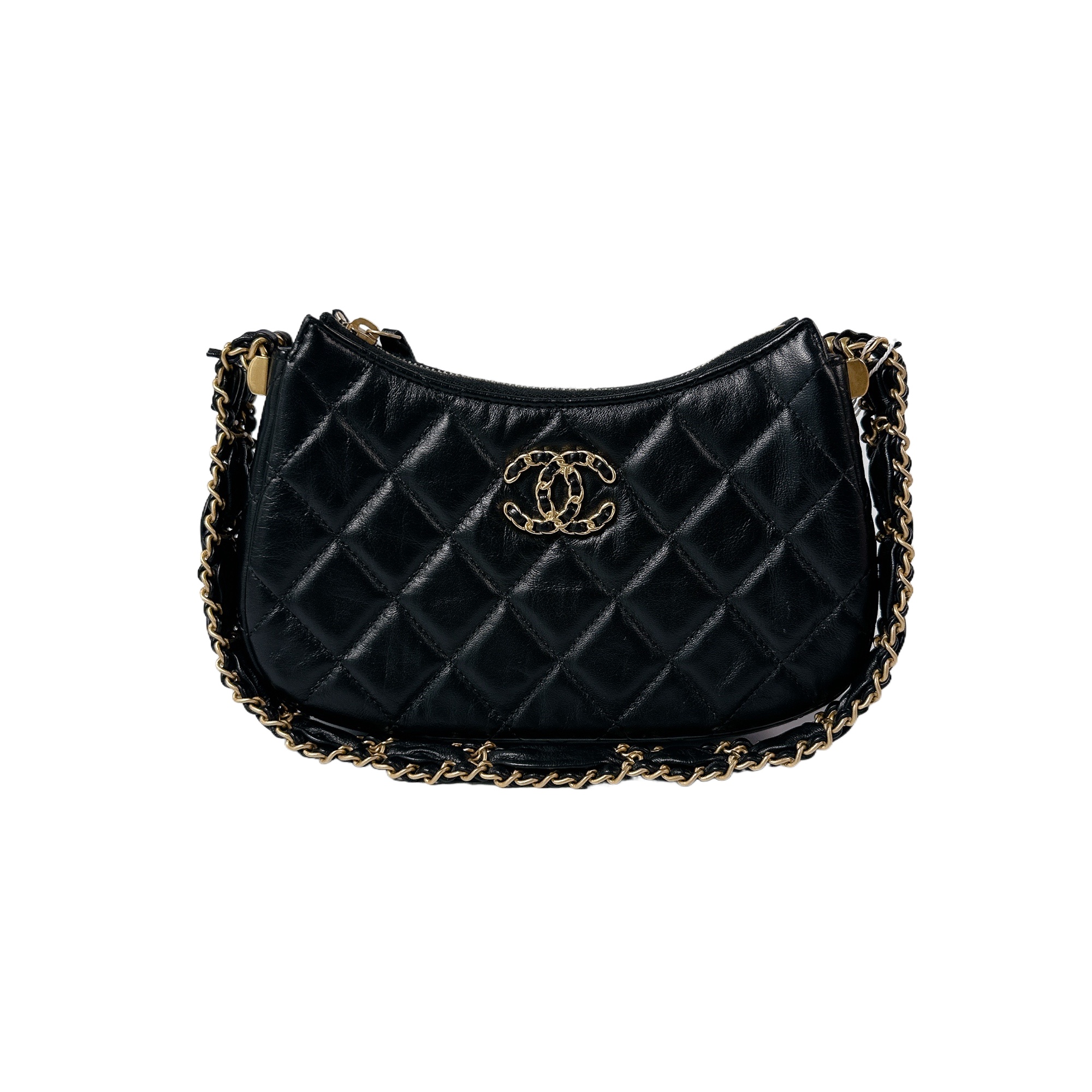 99新 Chanel/香奈儿  安洁利严选流浪包/BK0128055 单肩包