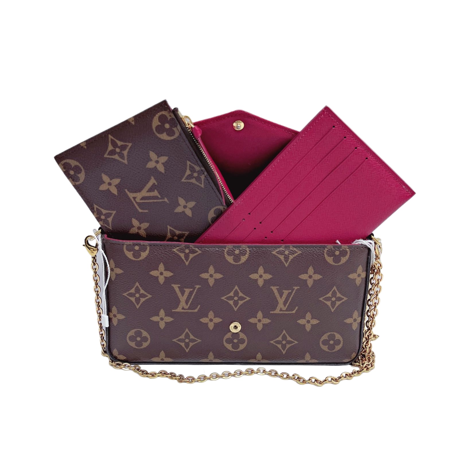95新 LV 安洁利严选三合一/BK0124098 斜挎包