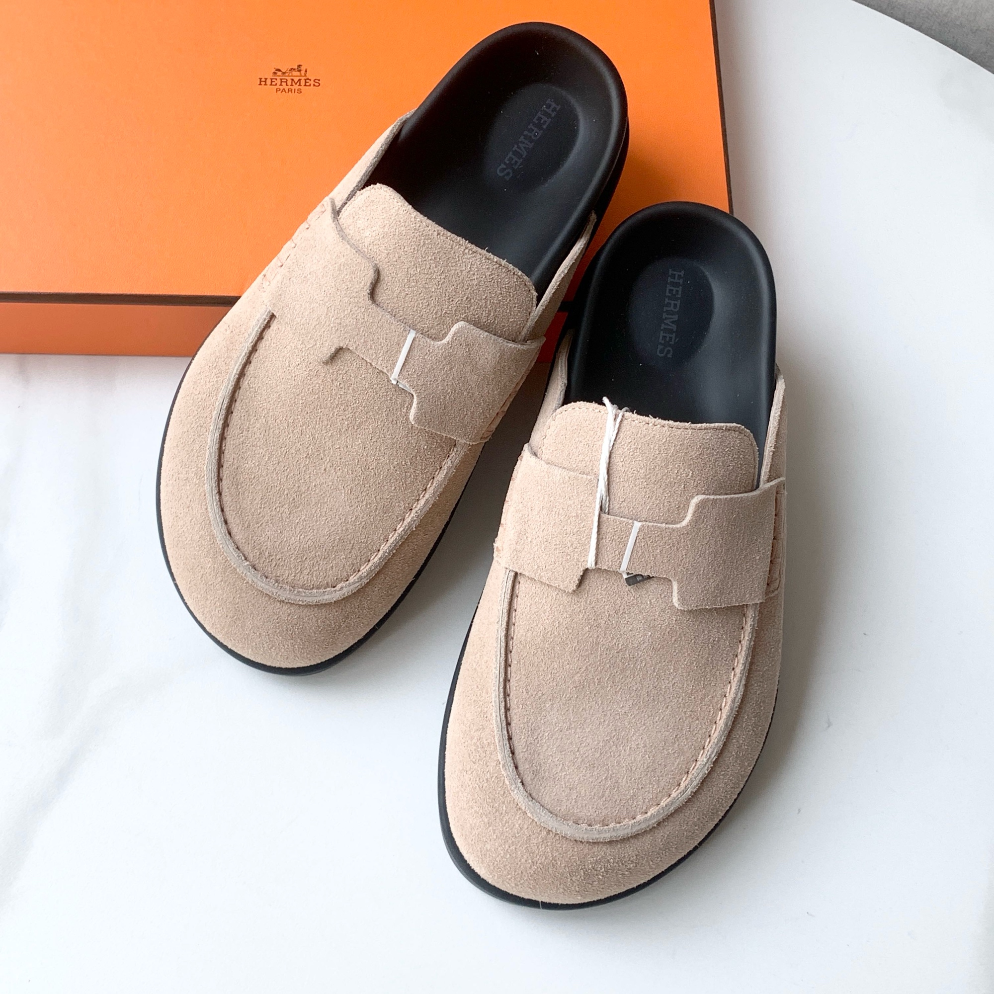99新 Hermes/爱马仕 99新 爱马仕 安洁利严选/XK0109774 拖鞋