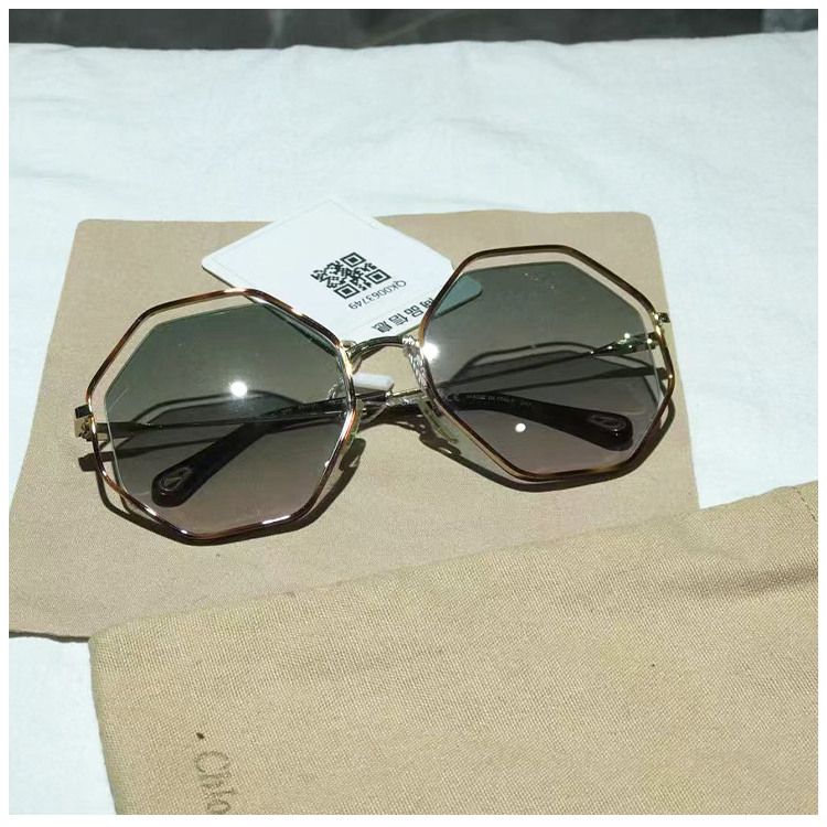 95新 Chloe/蔻依 安洁利严选墨镜/QK0063749
