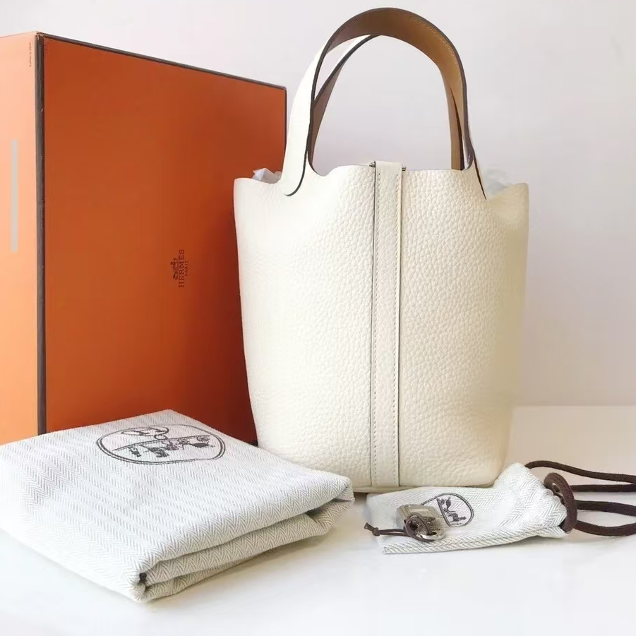 99新 Hermes/爱马仕  安洁利严选菜篮子手提包/bk0122781