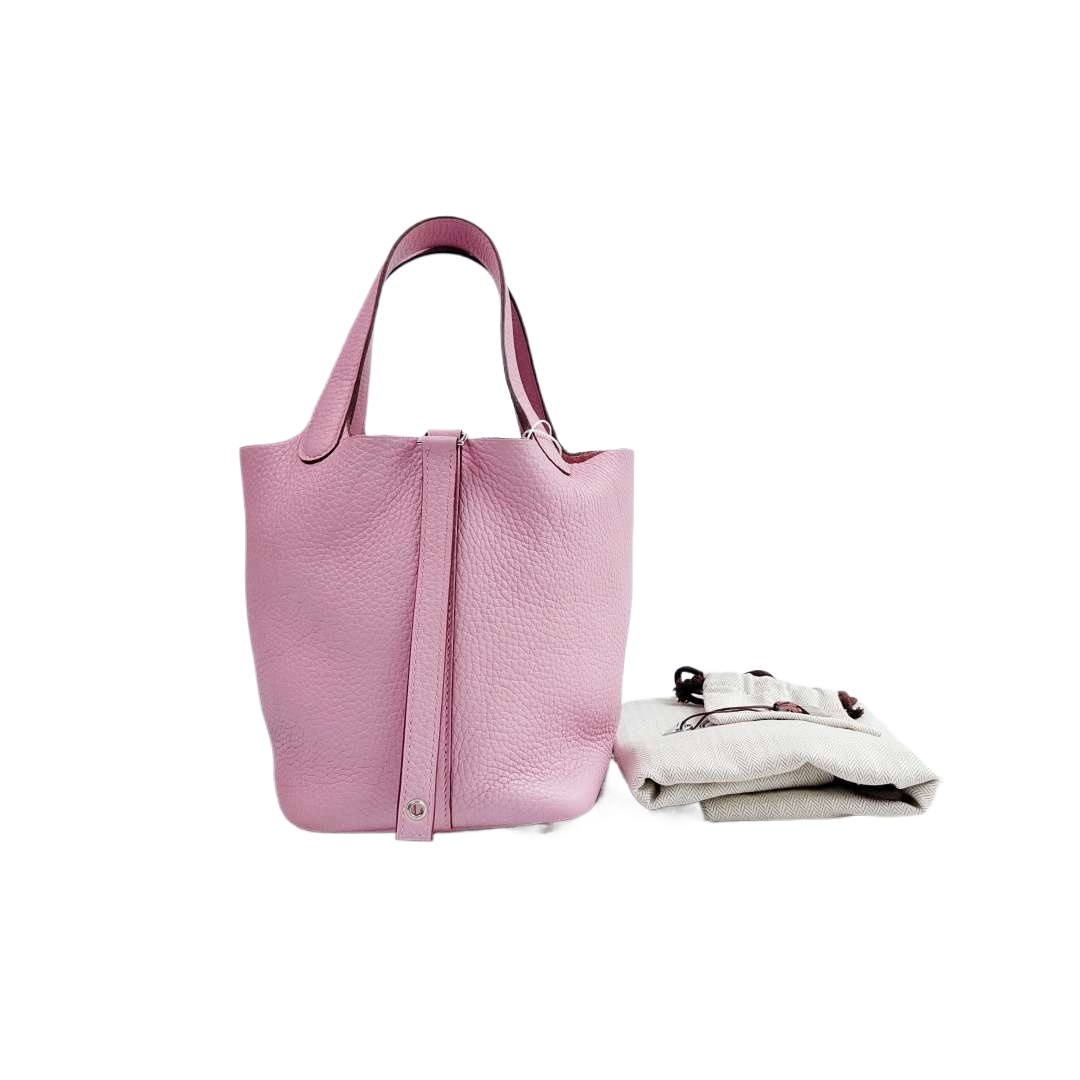 95新 Hermes/爱马仕  爱马仕 安洁利严选菜篮子/BK0130892 手提包