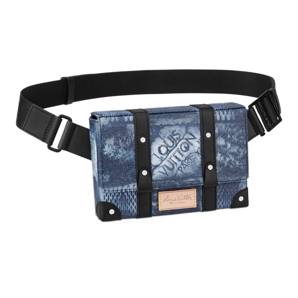 99新 LouisVuitton/路易威登 安洁利严选腰包/BK0127747 斜挎包