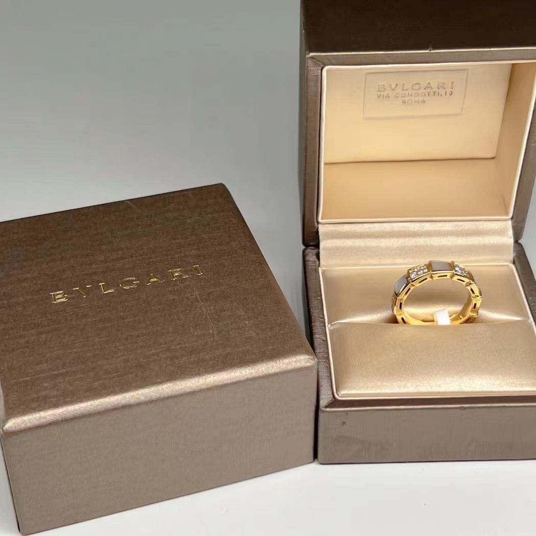 95新 BVLGARI/宝格丽 安洁利严选戒指/sk0105154