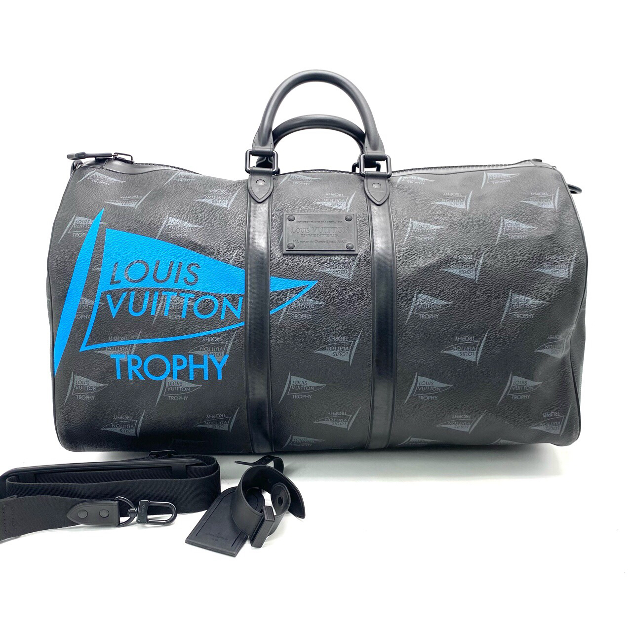 95新 LouisVuitton/路易威登 限量帆船keepall55旅行袋 55/31 