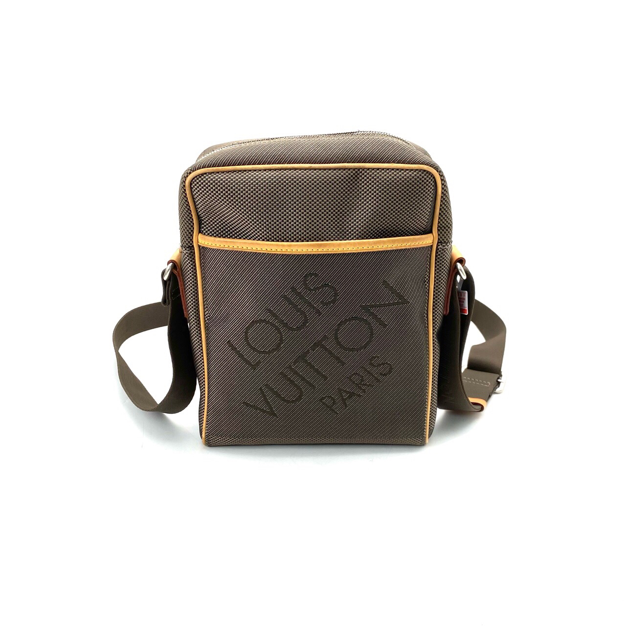 95新 LouisVuitton/路易威登 陆军系列帆布斜挎包 尺寸20/26 