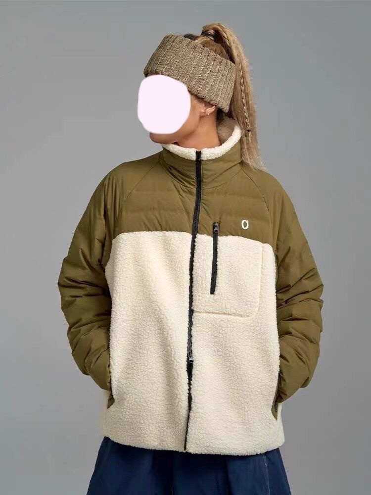 秋冬款保暖羊羔绒外套