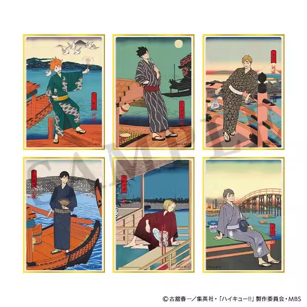 【排球少年 四季景 夏之阵 · 特典明信片  】盲盒代拆