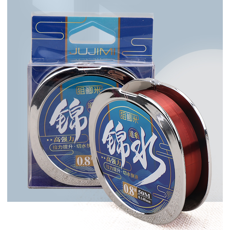 来自台湾正品钓鱼线主线锦水耐磨强拉力进口尼龙竞技线野钓传统钓