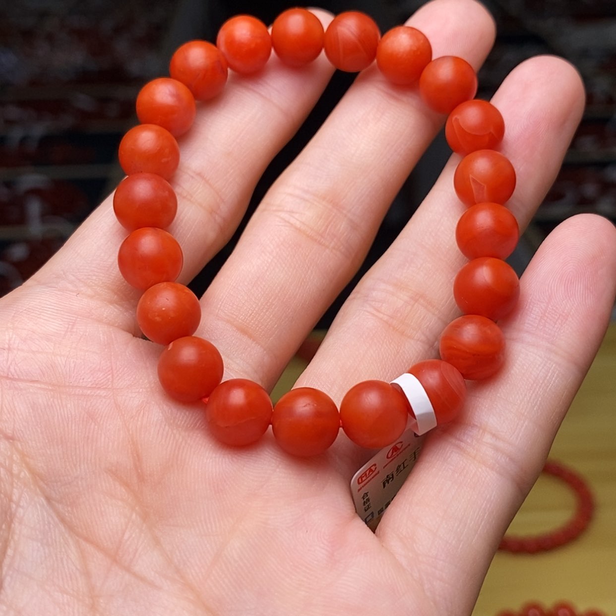 【闪购商品】南红玛瑙9m m未镶嵌