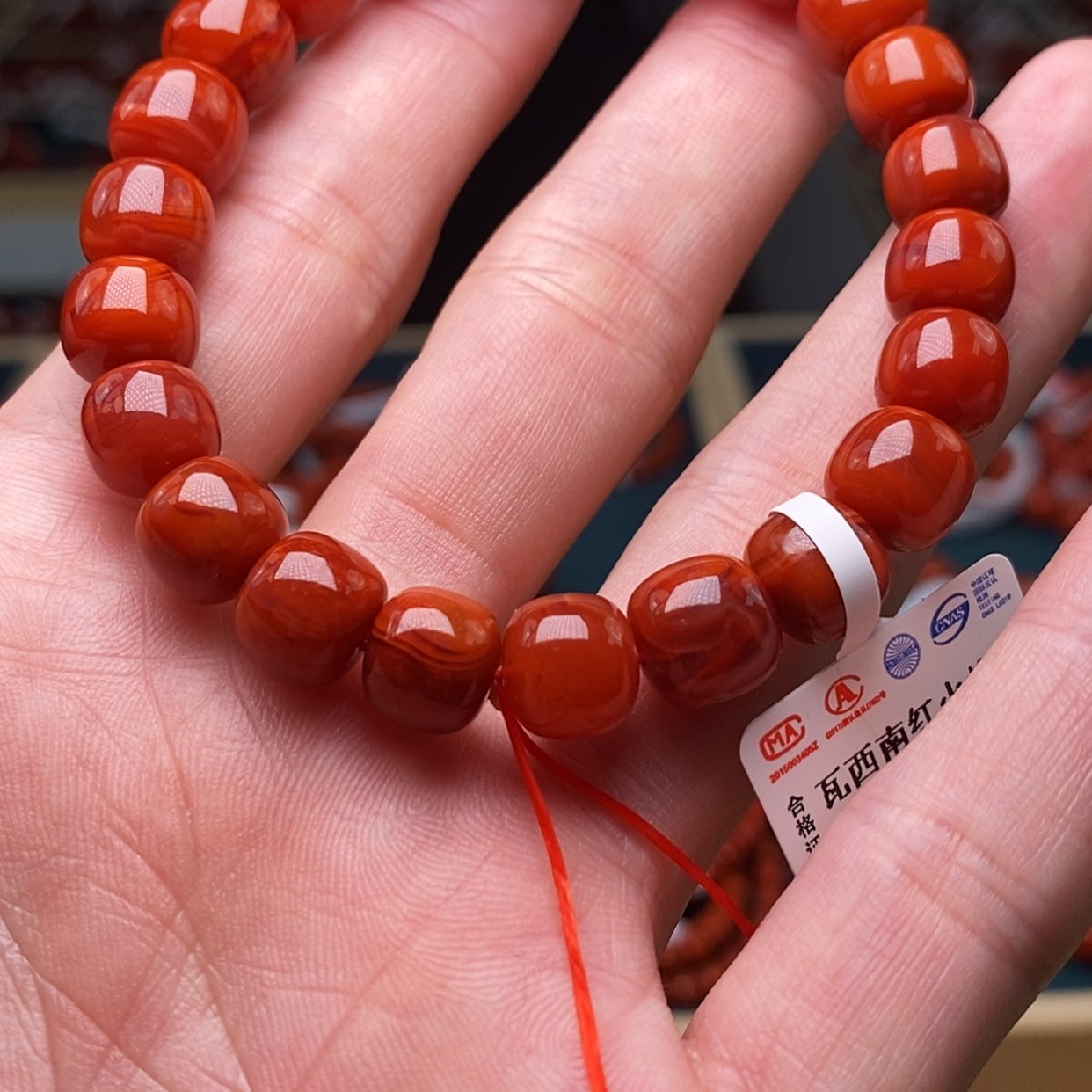 【闪购商品】南红玛瑙9m m未镶嵌