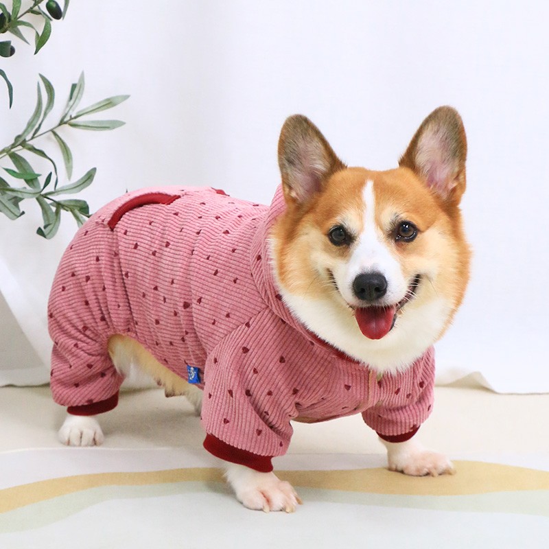 宠物狗狗衣服秋冬加厚加绒四脚保暖冬天冬季小型犬中型犬2025新款