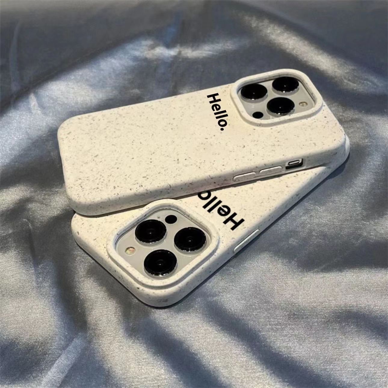 简风英文iPhone13小麦壳苹果12手机壳14/11promax软14pro文艺xsxr