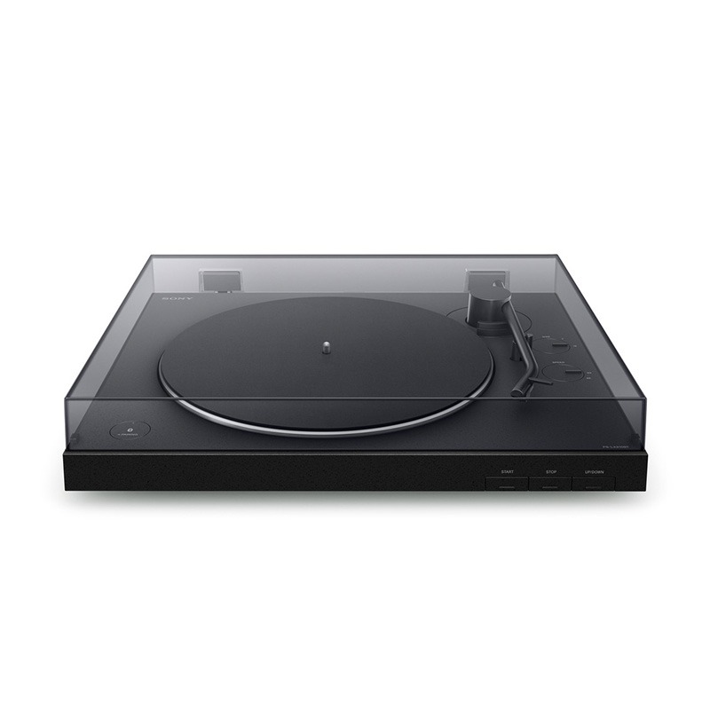 索尼 无线蓝牙黑胶唱片机唱机 自动播放复古留声机  PS-LX310BT