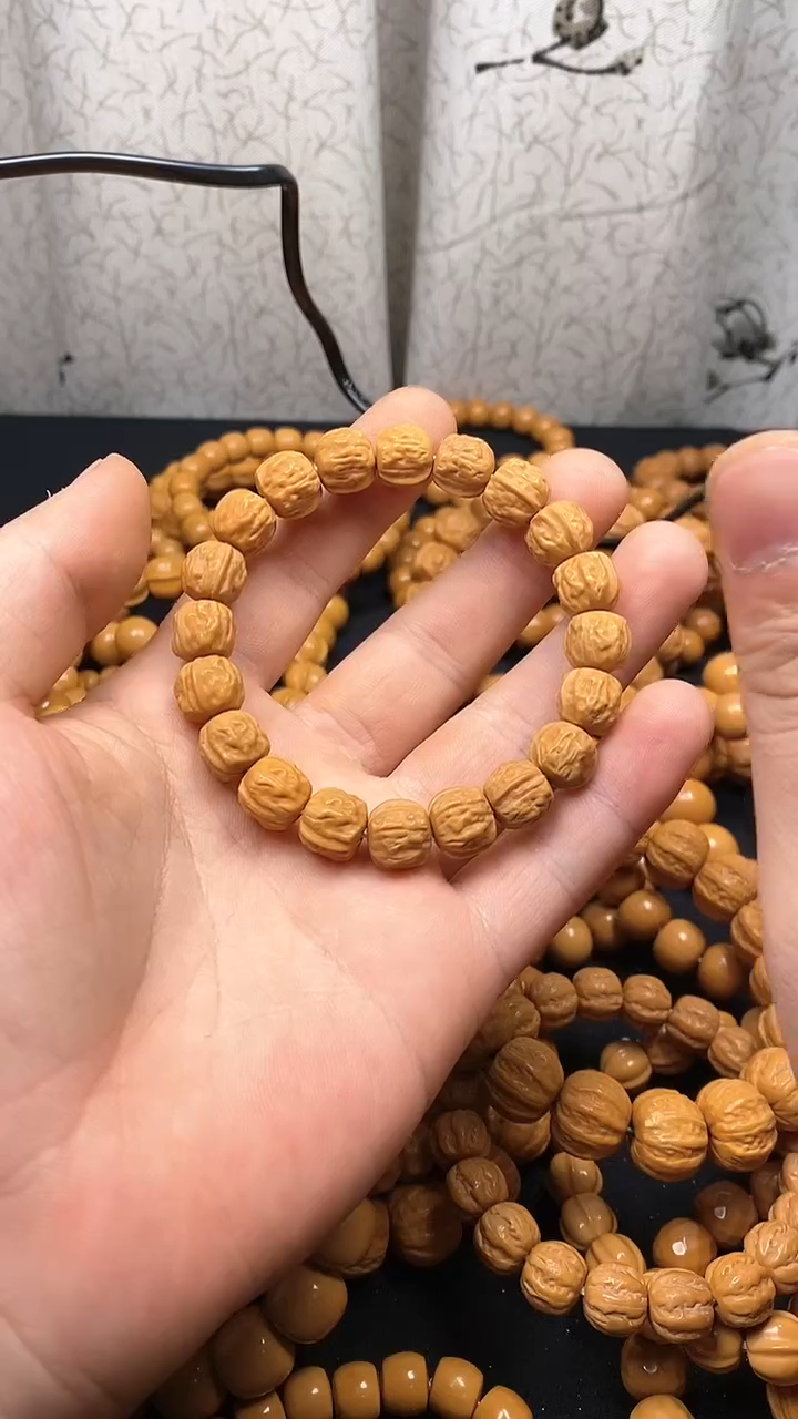 【闪购商品】猴头核桃手串蛤蟆头45