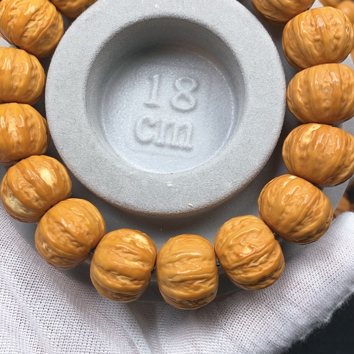 【闪购商品】猴头核桃手串反白点大京八17➕