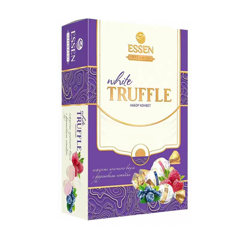 纯原装进口俄罗斯混合唯臻农场白巧克力糖果礼盒装正品保真