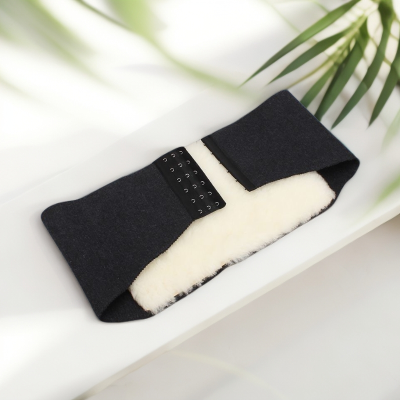 羊皮毛一体挂钩护腰塑形暖宫护胃