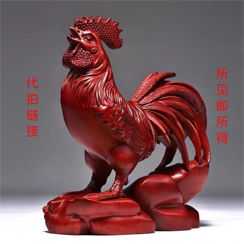 F709现代大公鸡家居客厅装饰摆件