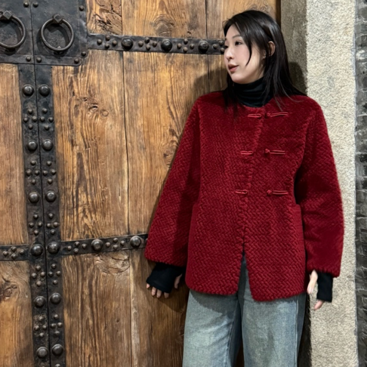 【东方美学 】2024国风100羊毛外套