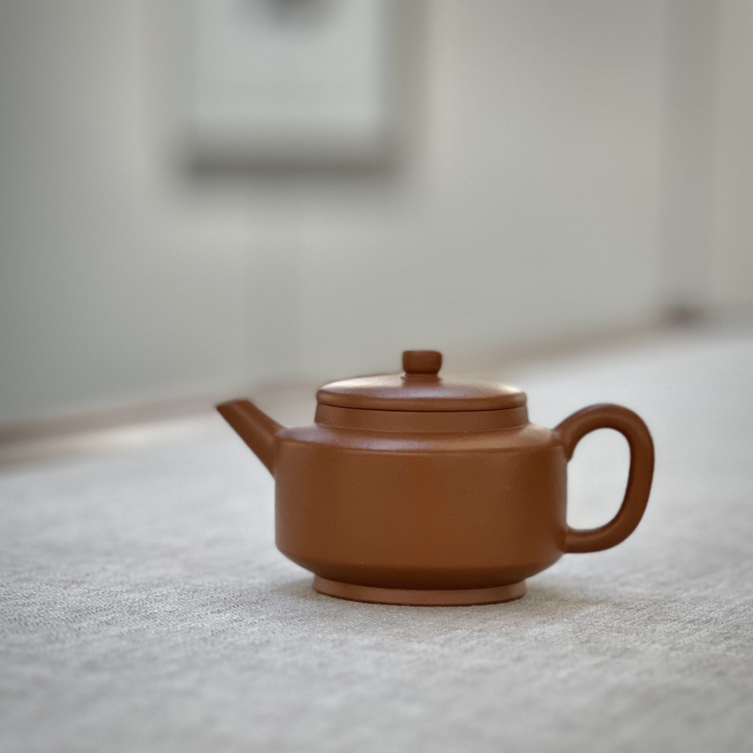 柿园范婷全手工《础》紫砂壶