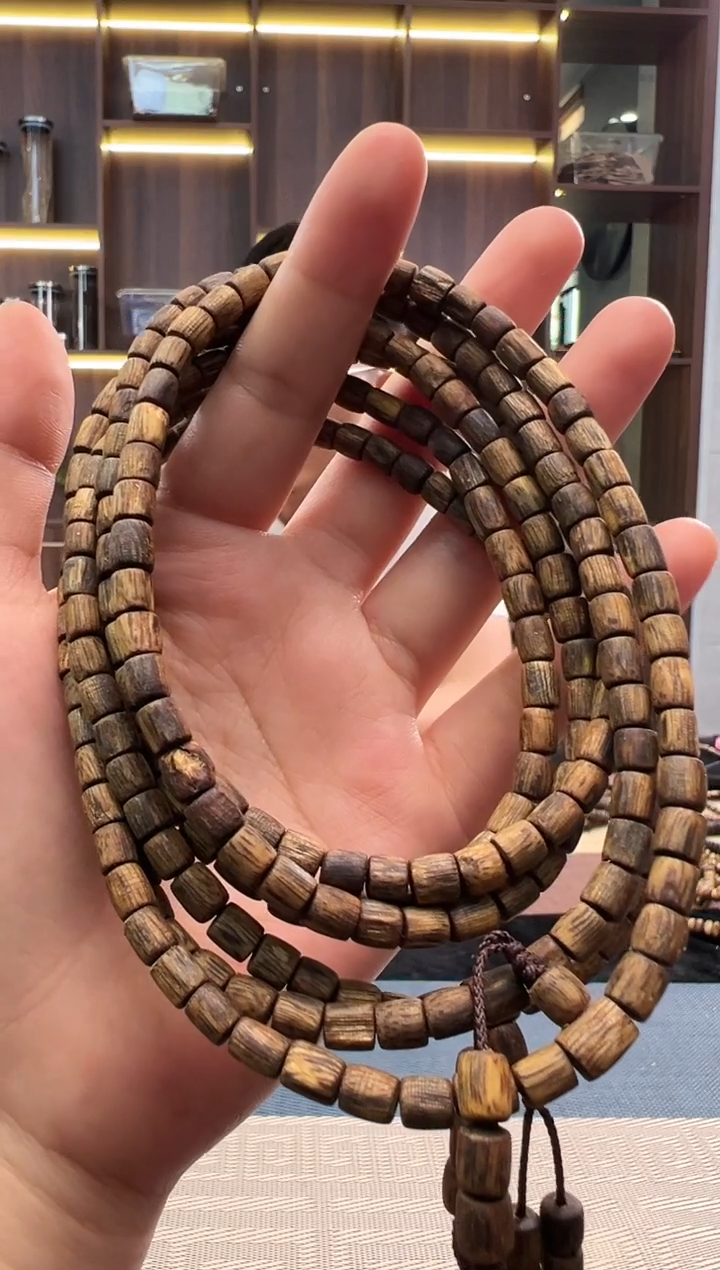 【闪购商品】沉香手串821号桶珠多圈多样性发一0512