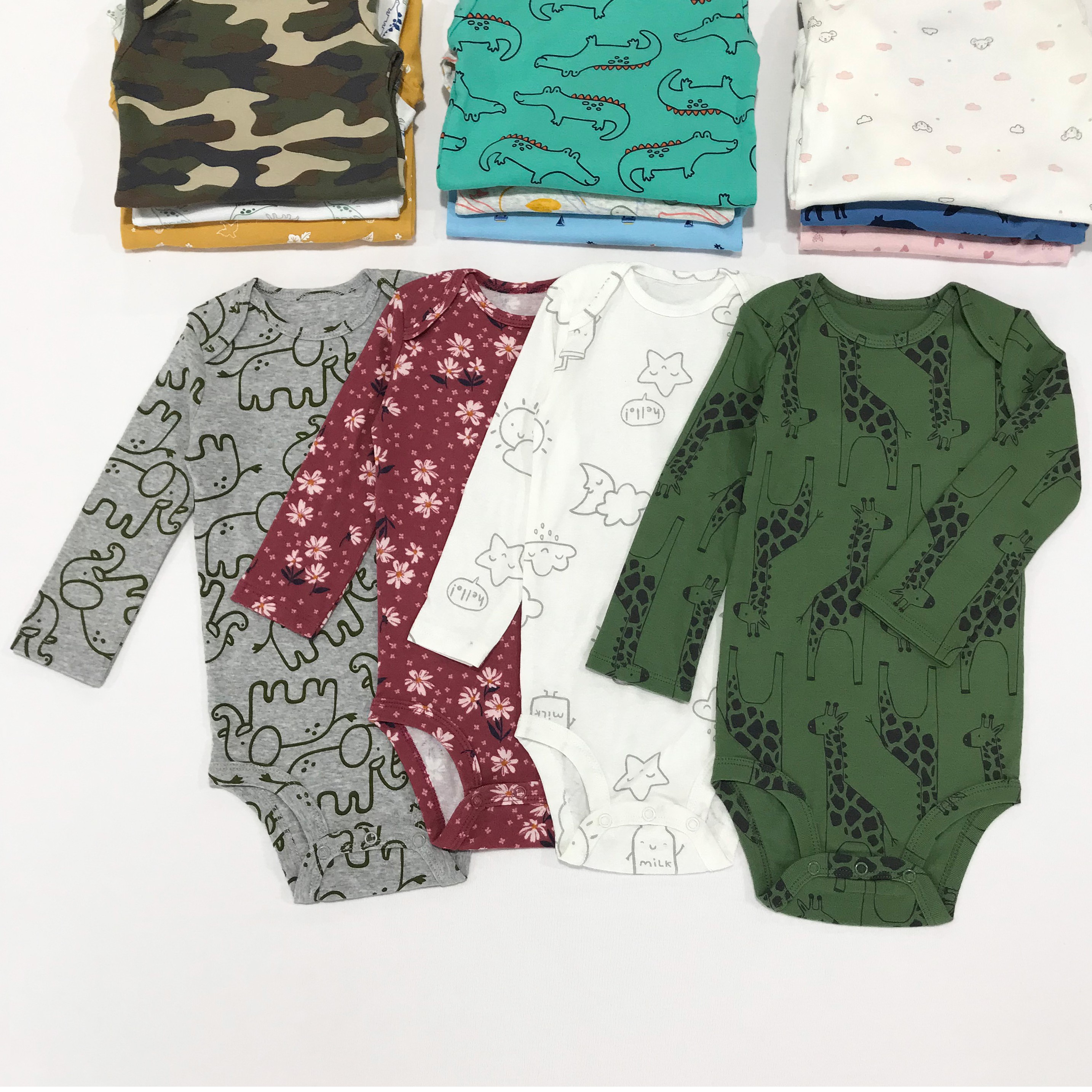 婴儿衣服秋冬季长袖纯棉连体哈衣四季款新生儿内衣打底宝宝包屁衣