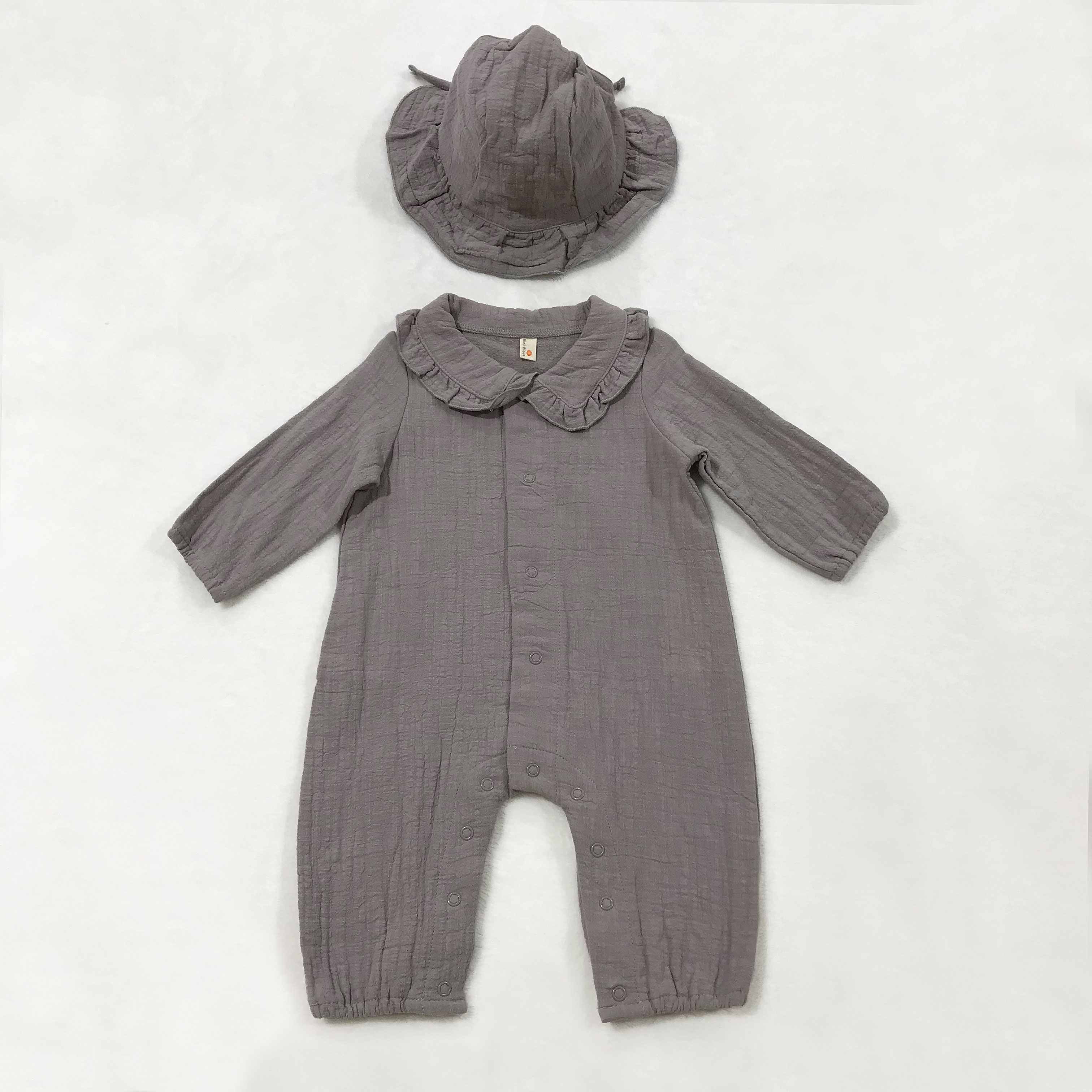 OmniEllen/欧米云艾琳婴儿春秋连体衣宝宝长袖哈衣新生儿爬服秋装