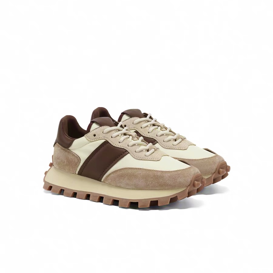 【双12断码捡漏】爆款美拉德色厚底增高阿甘鞋 女款HJ230419