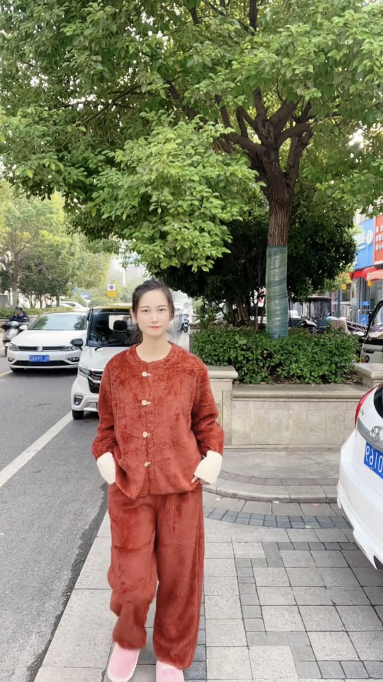 小朵女珊瑚绒CZ034
