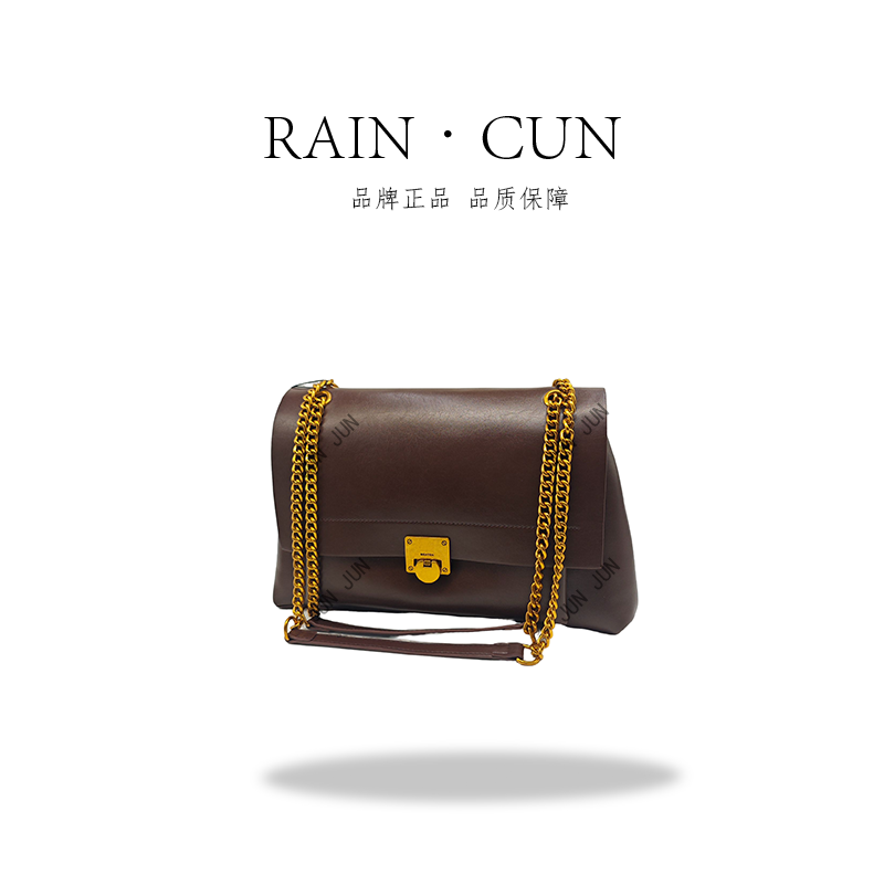 【RAIN.CUN】SKL-H019-咖啡色-高定轻奢时尚百搭潮流女士包包