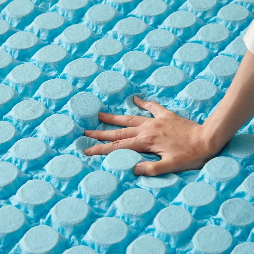 【定制】填充层材料小蓝垫3D记忆棉乳胶4D硅胶棉羊绒棉黄麻小弹簧