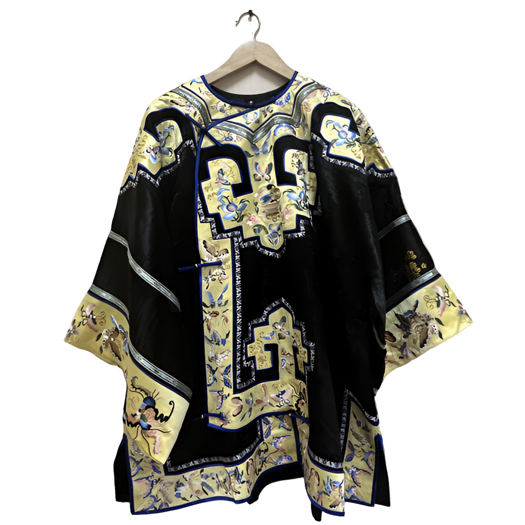 老软缎重工刺绣华丽姐姐服