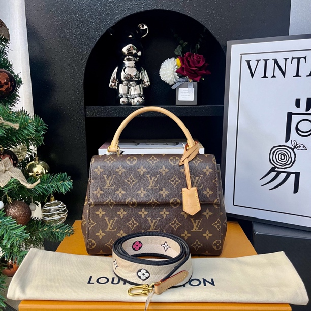 99新 LouisVuitton/路易威登 克鲁尼bb新款 经典通勤斜挎包手提包