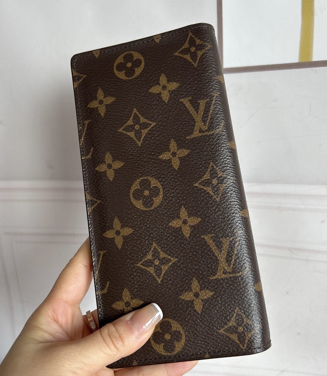 99新 LouisVuitton/路易威登 尚易/lv对折钱包/99新