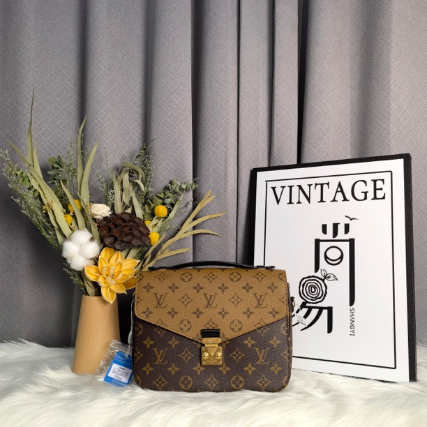 全新未使用 LouisVuitton/路易威登 尚易/LV拼色邮差全新/6311248