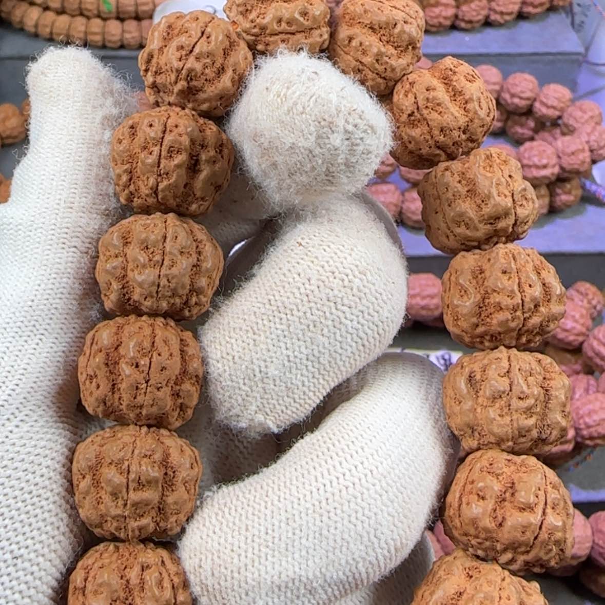 【闪购商品】金刚菩提手串旧*17方墩