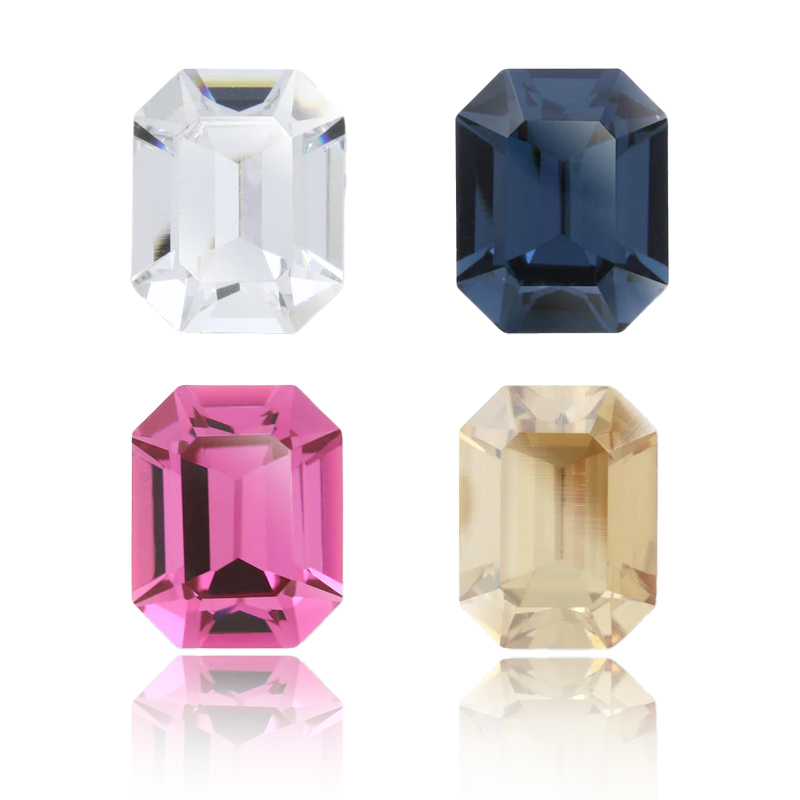 花式石 4600 冰块公主方糖华子美甲钻超闪穿戴甲钻正品奥地利水晶