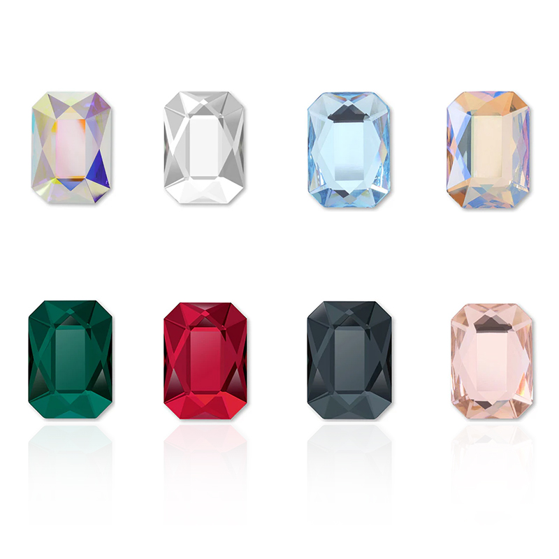 平底 2602八角 华子美甲钻奥地利水晶超闪奥钻美甲饰品安娜爱手作