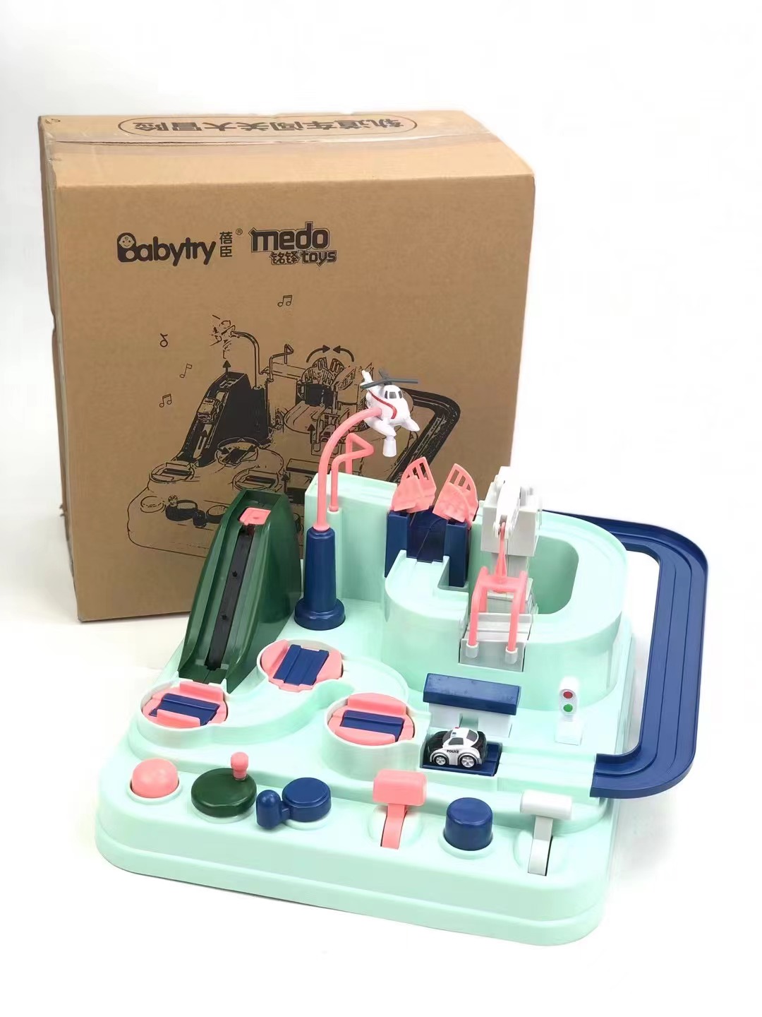 汽车闯关大冒险玩具一盒