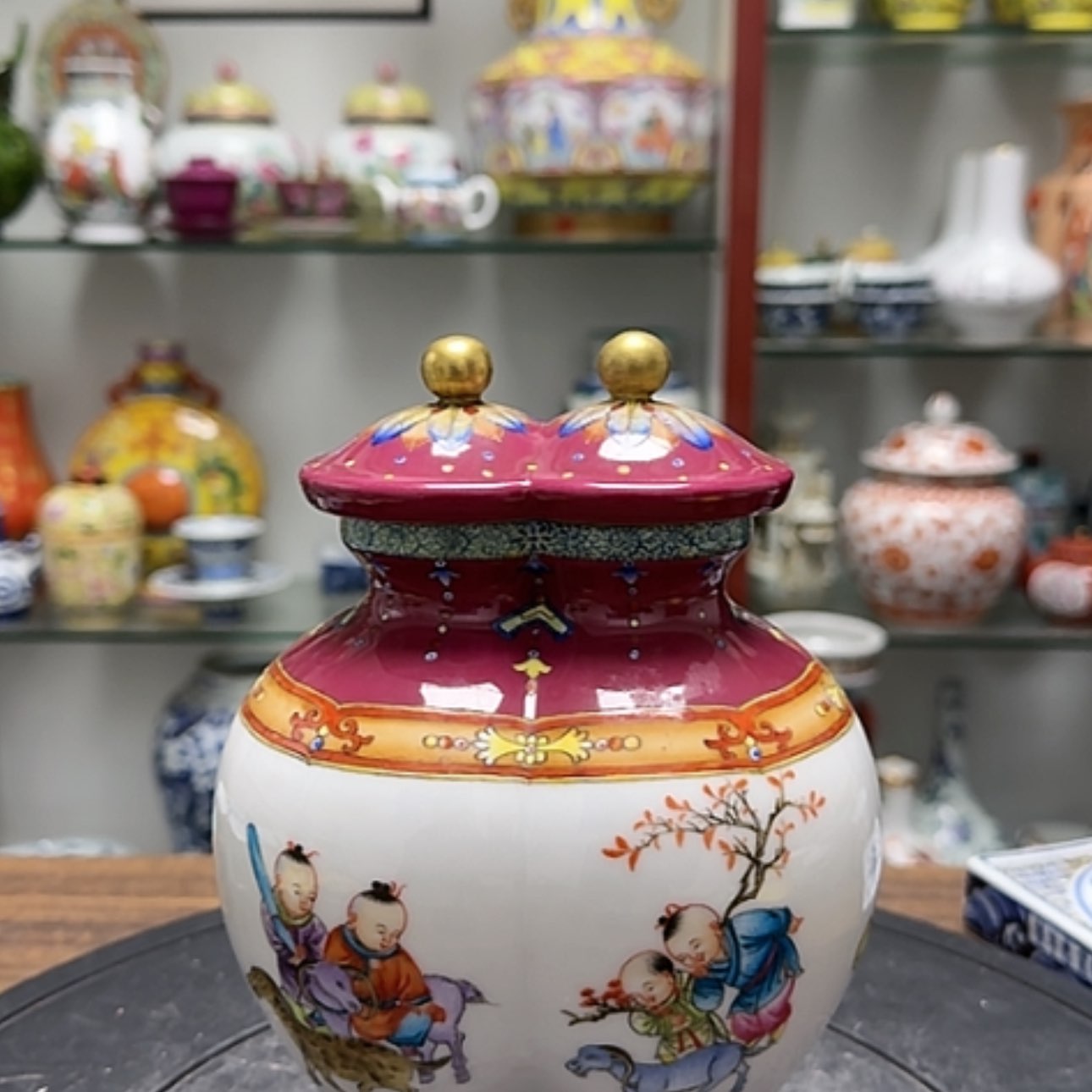 【闪购商品】陶瓷摆件人**单