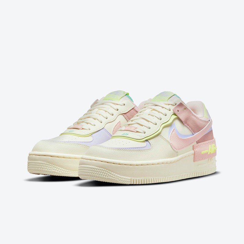 Nike耐克AF1空军一号 女款 马卡龙粉 低帮休闲板鞋 CI0919-700
