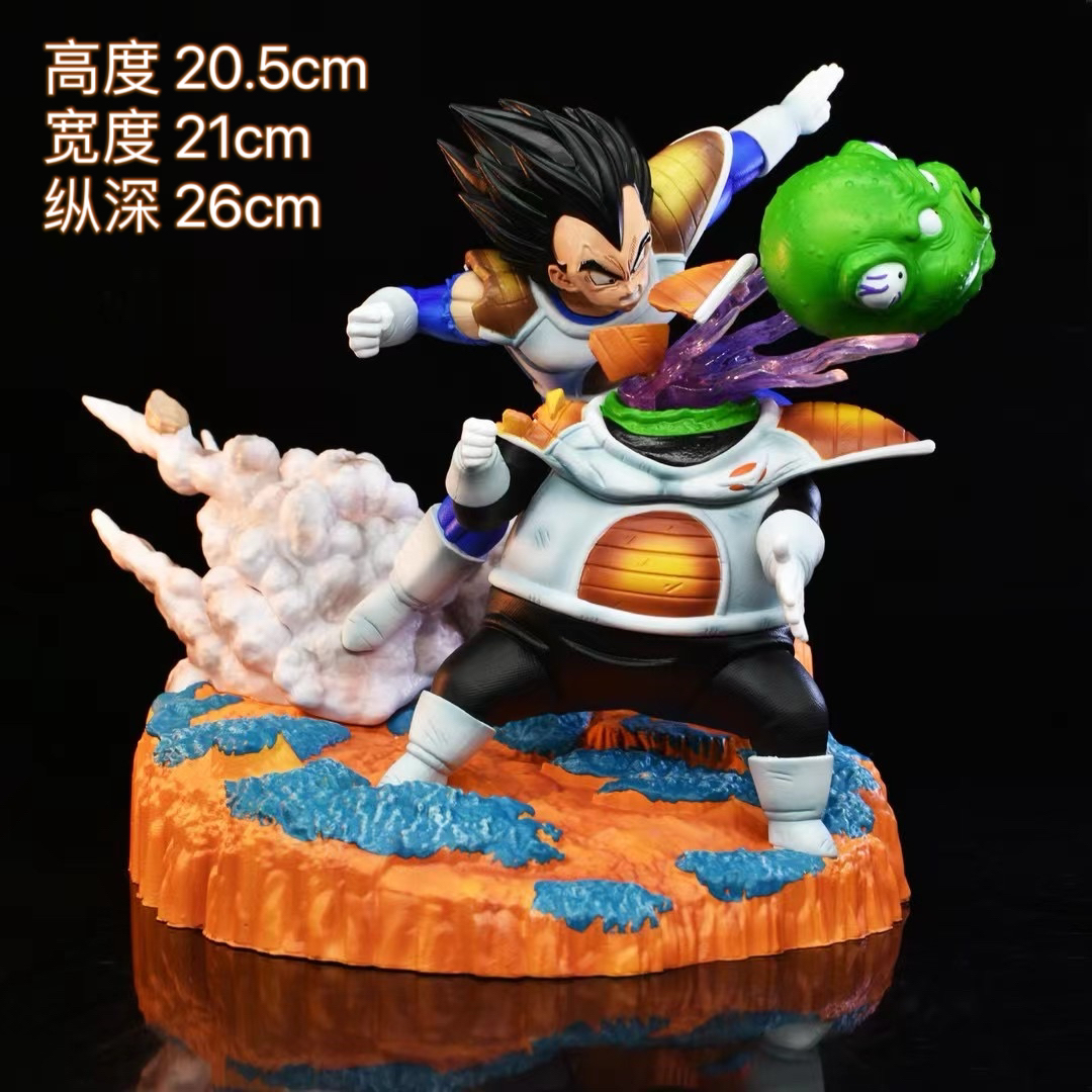 【现货实拍】20.5cm 贝吉塔VS古杜 贝吉塔 古尔多 手办模型摆件
