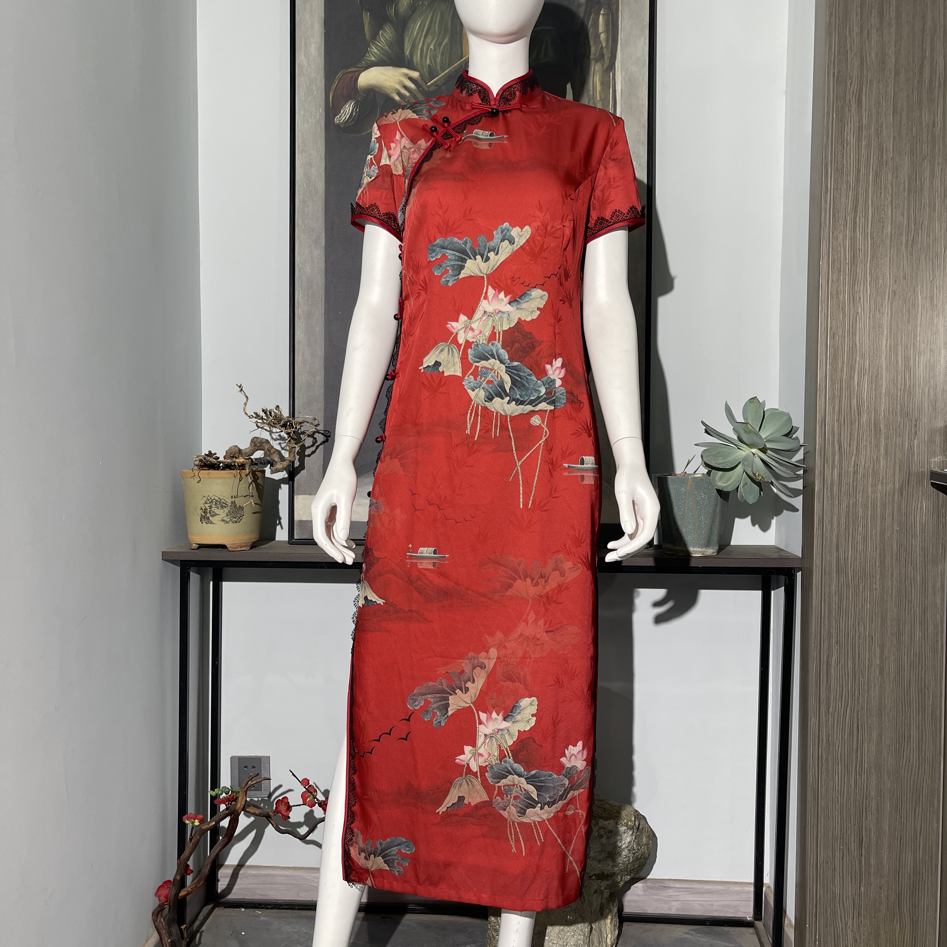 长款旗袍，修身版【801-999】