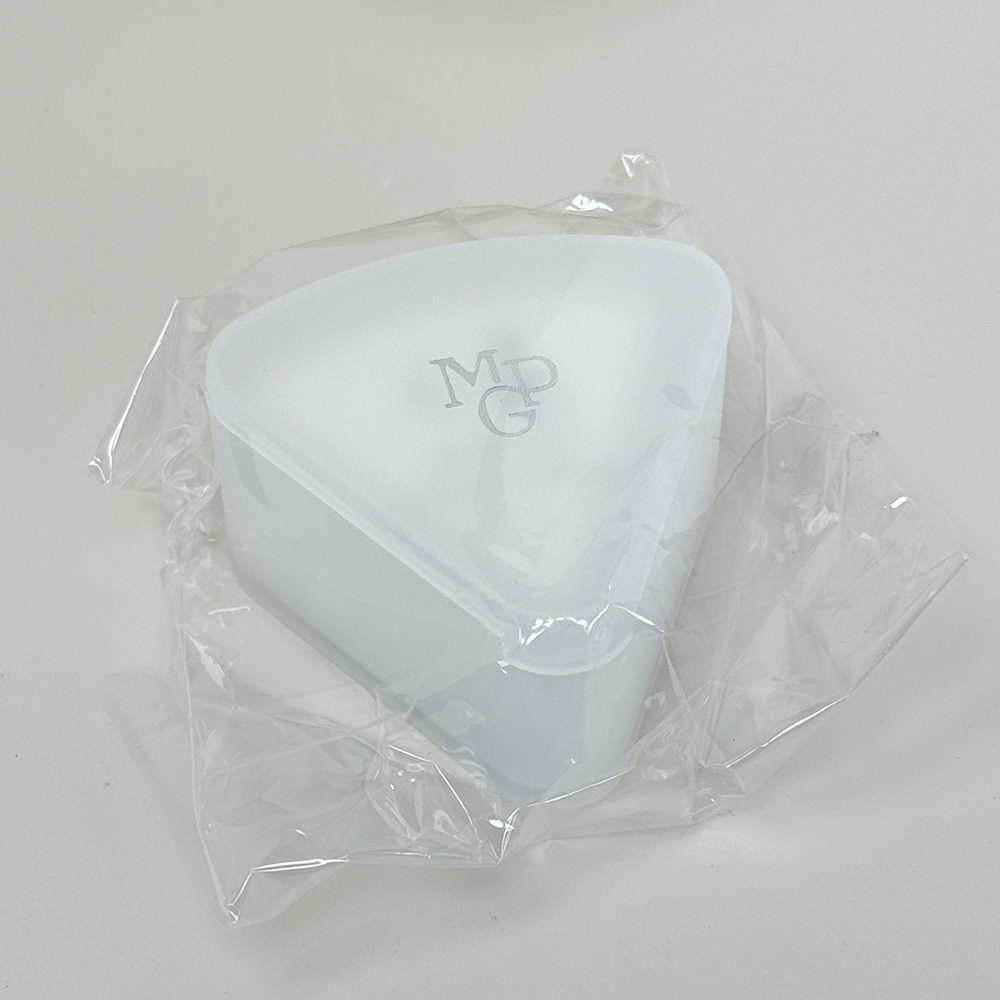 毛戈平三角化妆海绵打底海绵6块盒装自带盒子三角海绵三角盒子